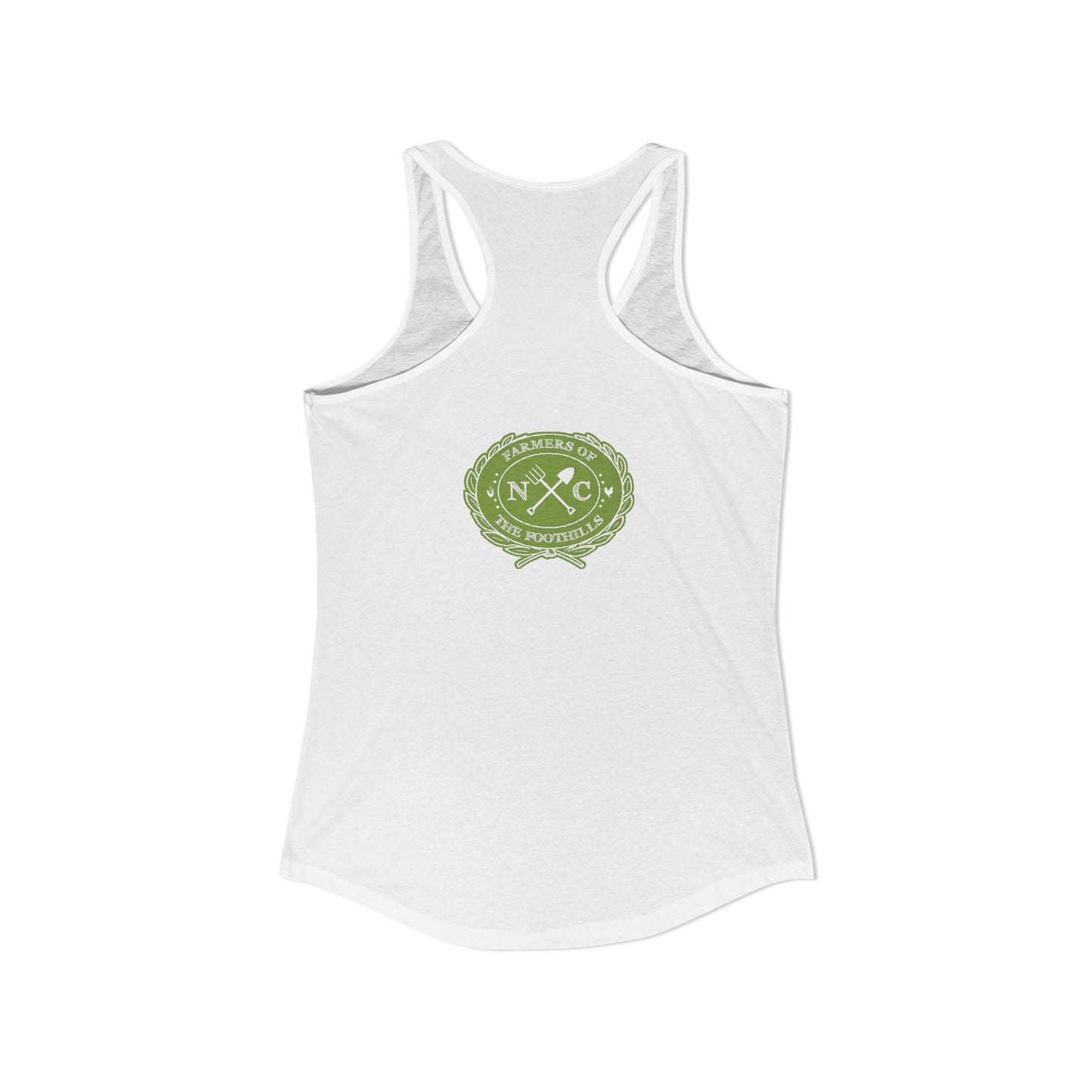 NC Farmers of the Foothills "Lettuce, Turnip the Beets" Racerback Tank Top