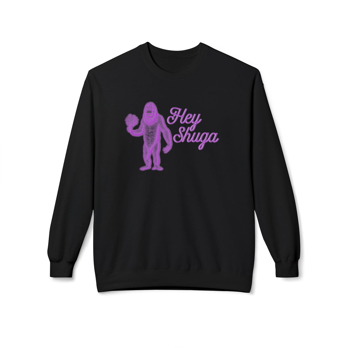 Hey Shuga Bigfoot Crewneck Sweatshirt