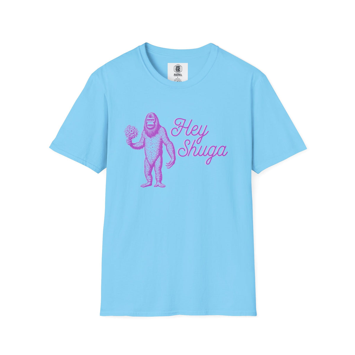Hey Shuga Bigfoot Unisex Softstyle T-Shirt