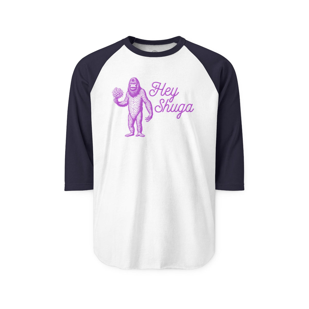 Hey Shuga Bigfoot Raglan Shirt