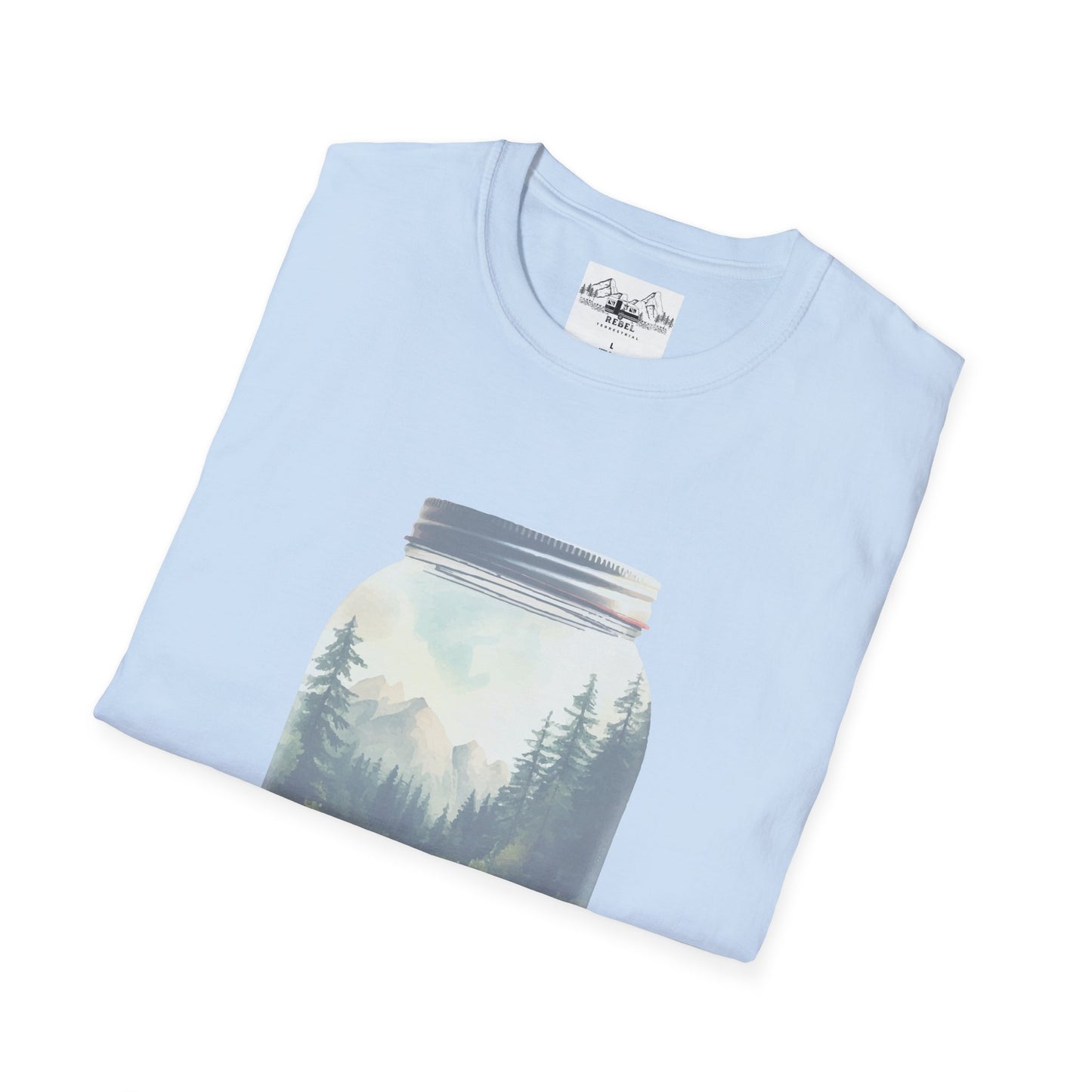 God Willing, and the Creek Don't Rise - Unisex Softstyle T-Shirt