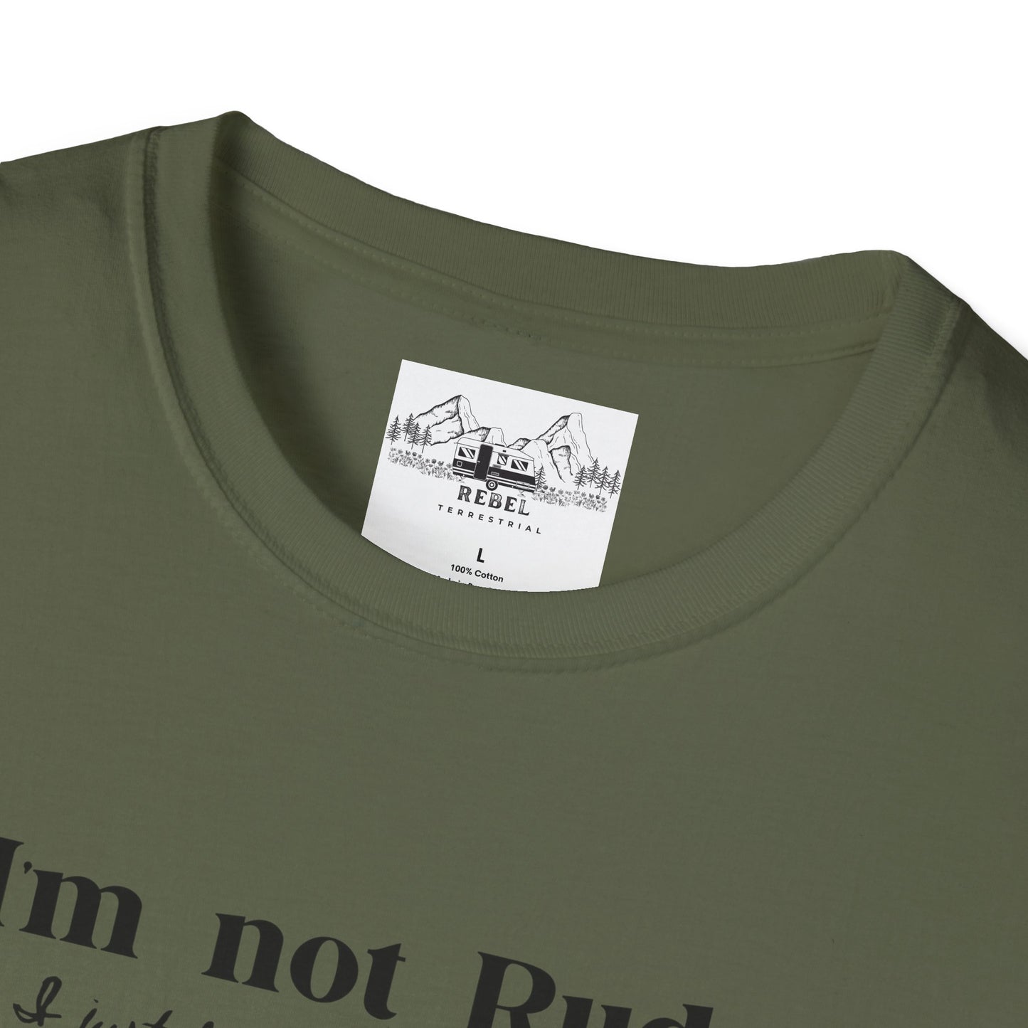 I’m Not Rude – I Just Have the Balls to Say It | Unisex Statement T-Shirt