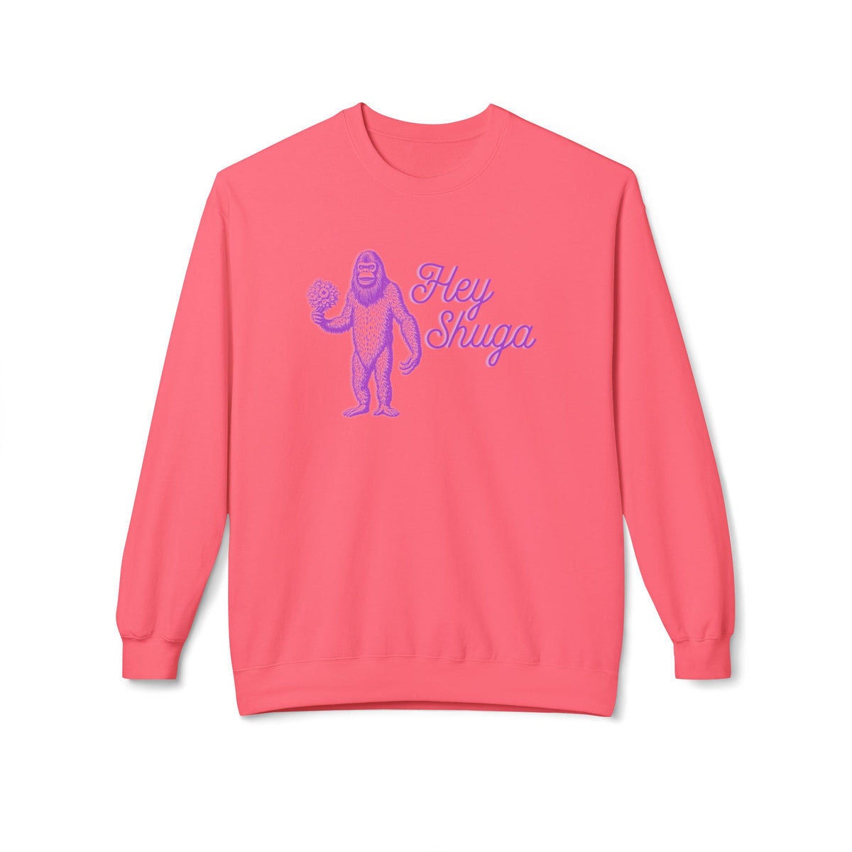 Hey Shuga Bigfoot Crewneck Sweatshirt