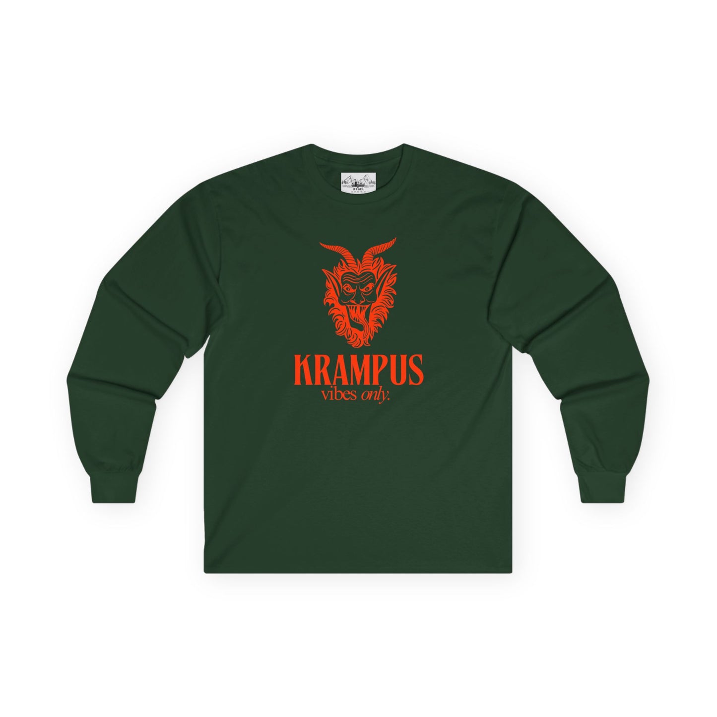 KRAMPUS Vibes Only Vintage Long-Sleeve Tee