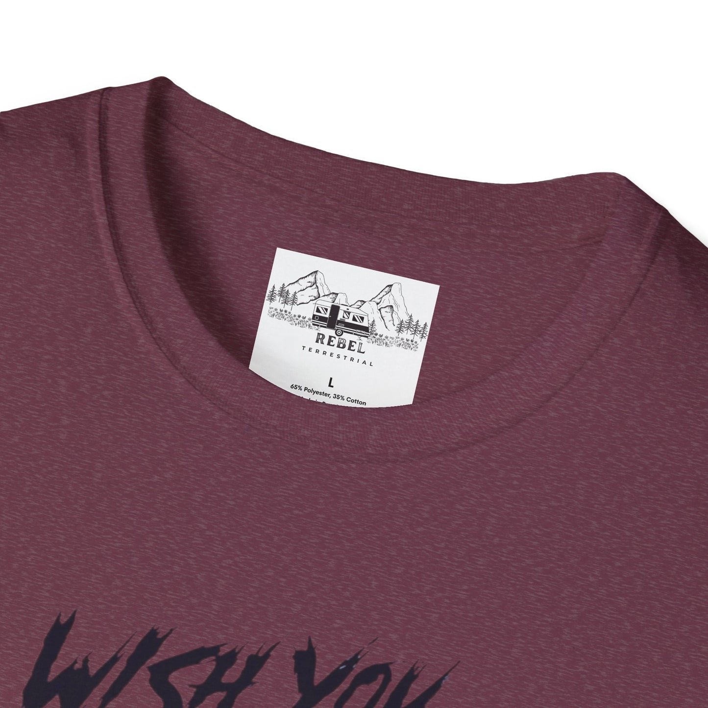 Wish You Were Beer – Funny Skeleton Drinking Tee
