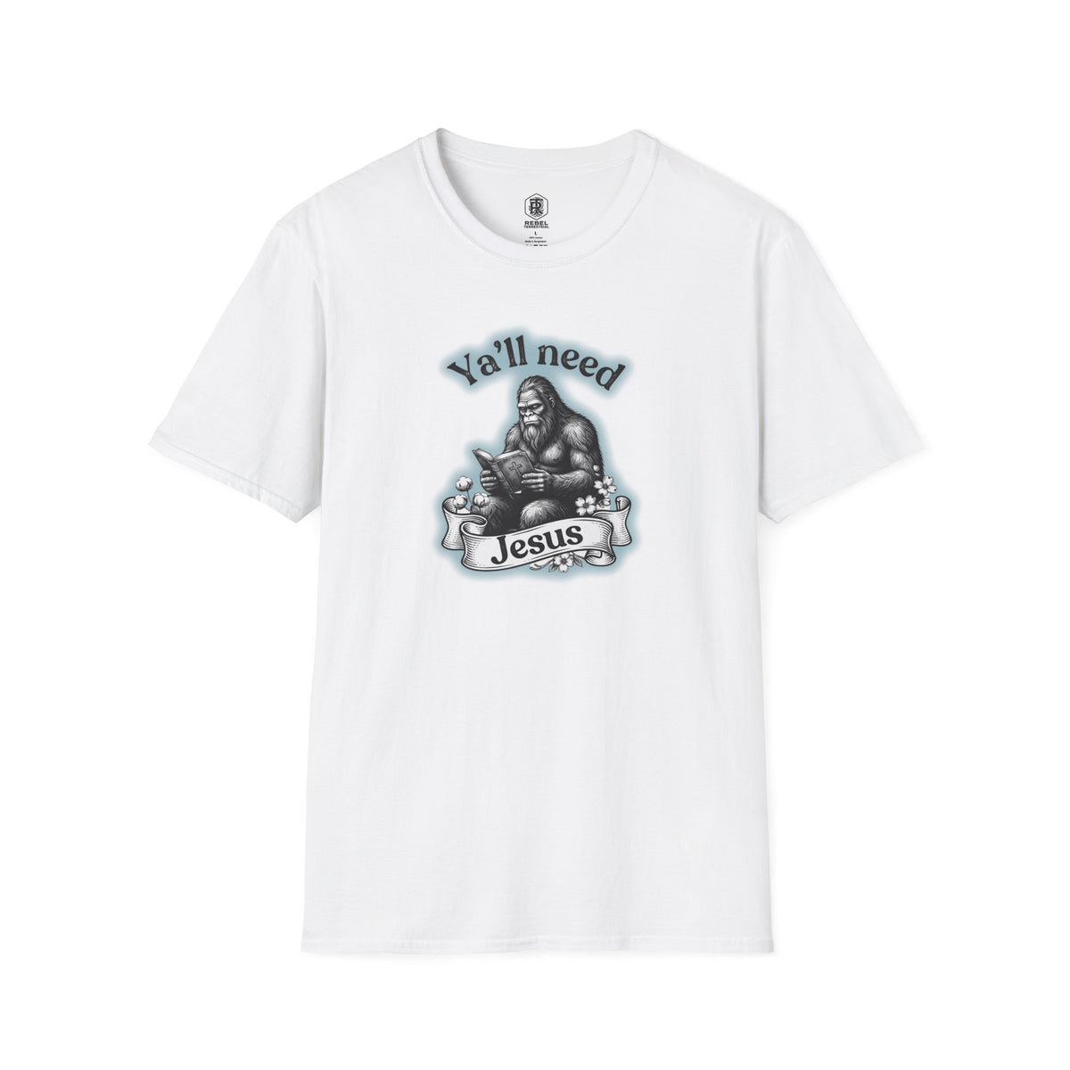 Y’all Need Jesus Bigfoot Unisex Softstyle T-Shirt