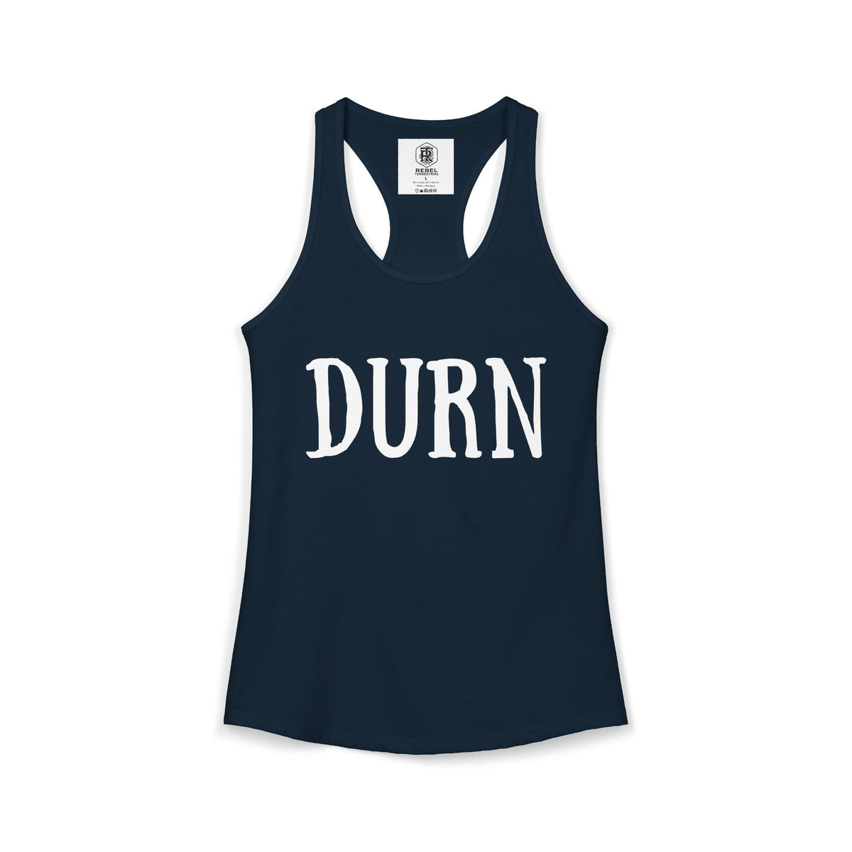 DURN Women's Southern Slang Racerback Tank