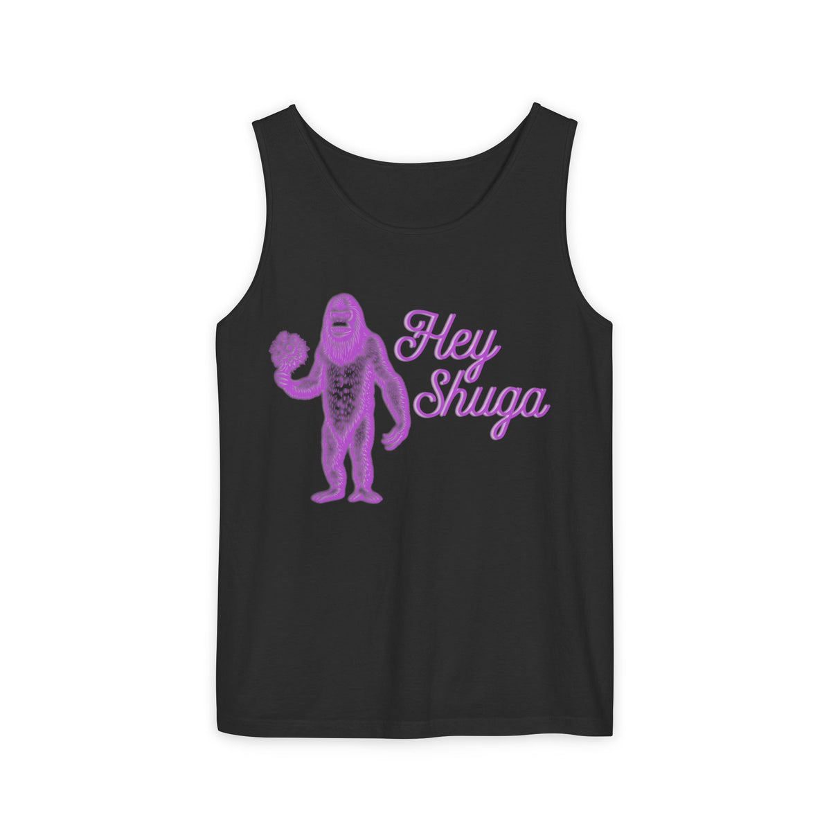 Hey Shuga Bigfoot Unisex Tank Top