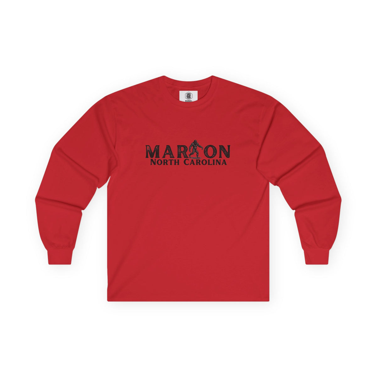 Marion NC Bigfoot Long Sleeve Tee – Celebrate the Legend