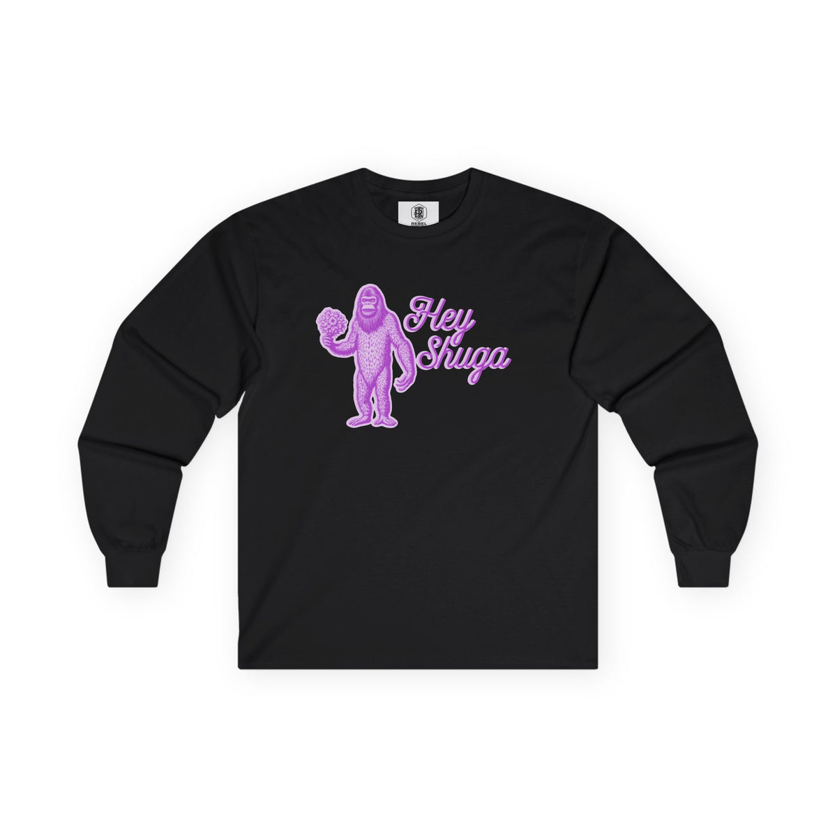 Hey Shuga Bigfoot Unisex Long Sleeve Tee