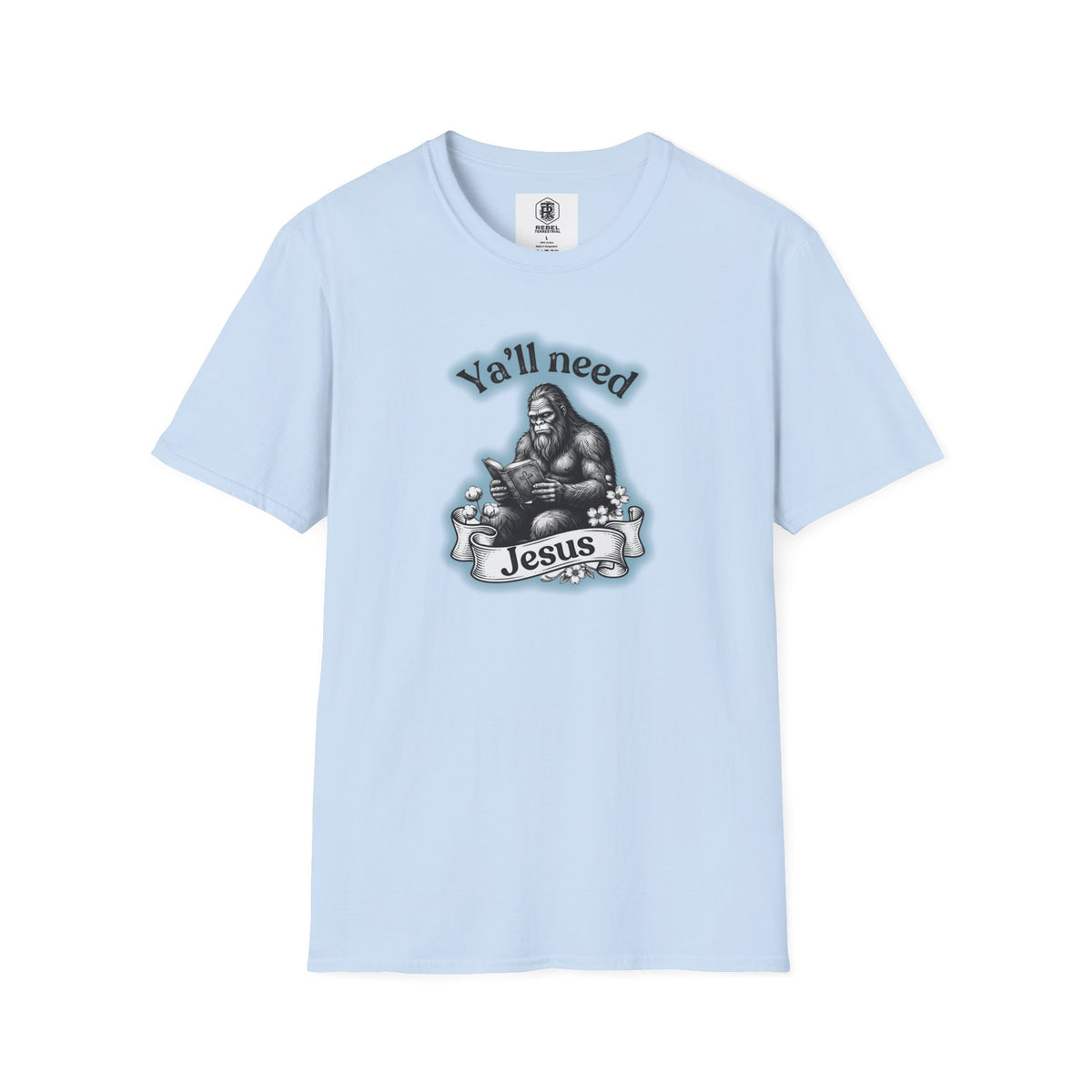Y’all Need Jesus Bigfoot Unisex Softstyle T-Shirt