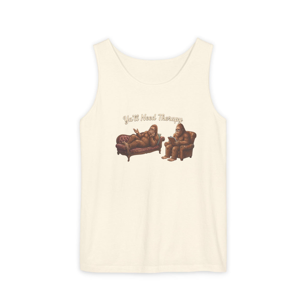 Y’all Need Therapy Bigfoot Tank Top