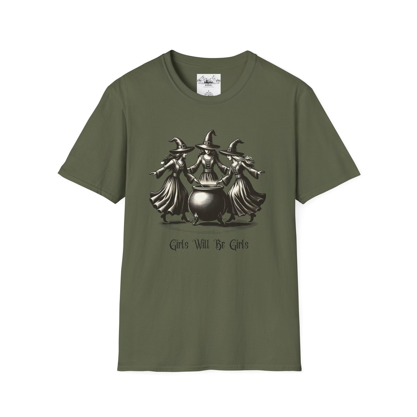 "Girls Will Be Girls" Witches Unisex T-Shirt