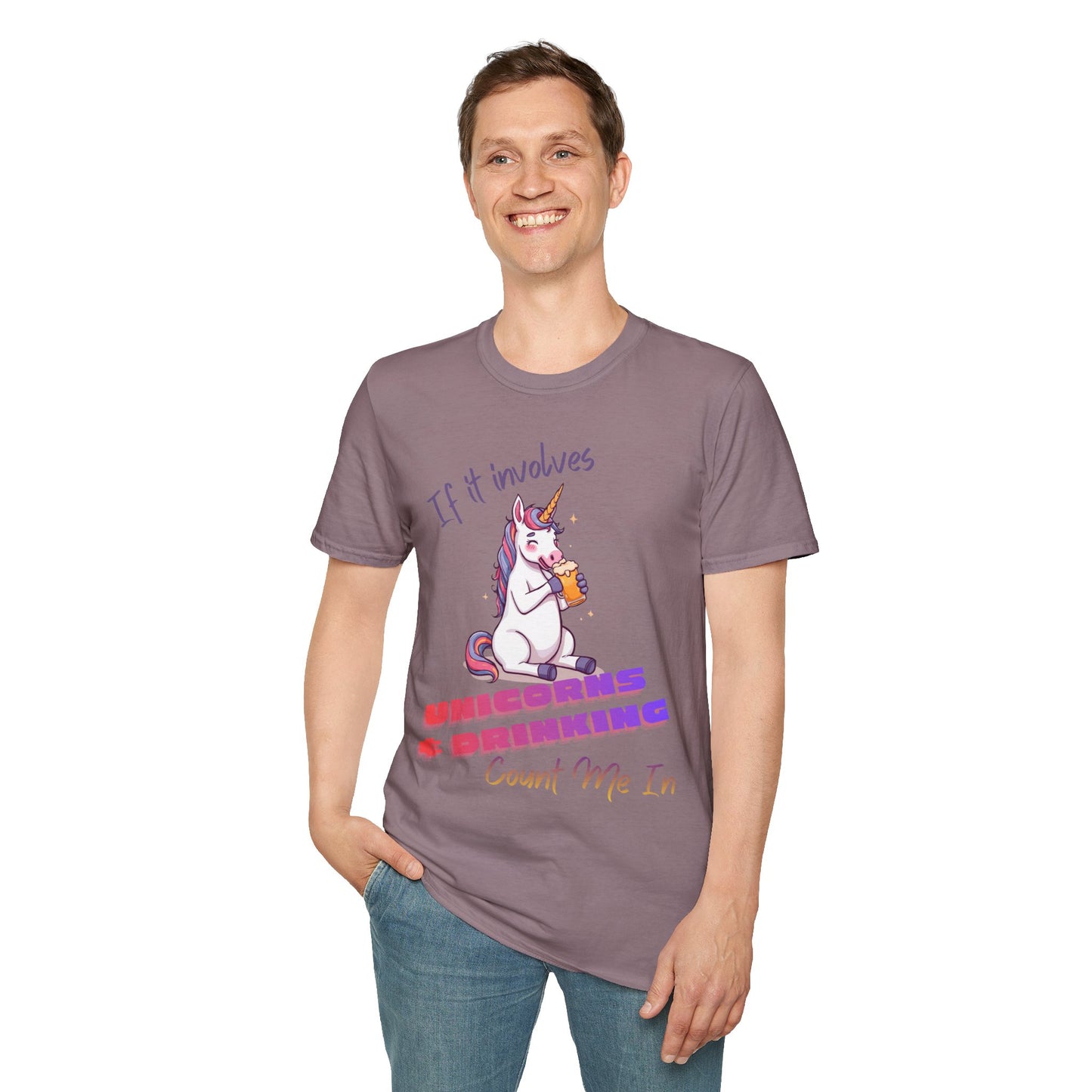 Unicorns & Drinking Graphic Tee