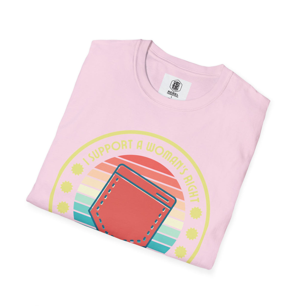 I Support a Woman’s Right to Have Pockets – Retro T-Shirt