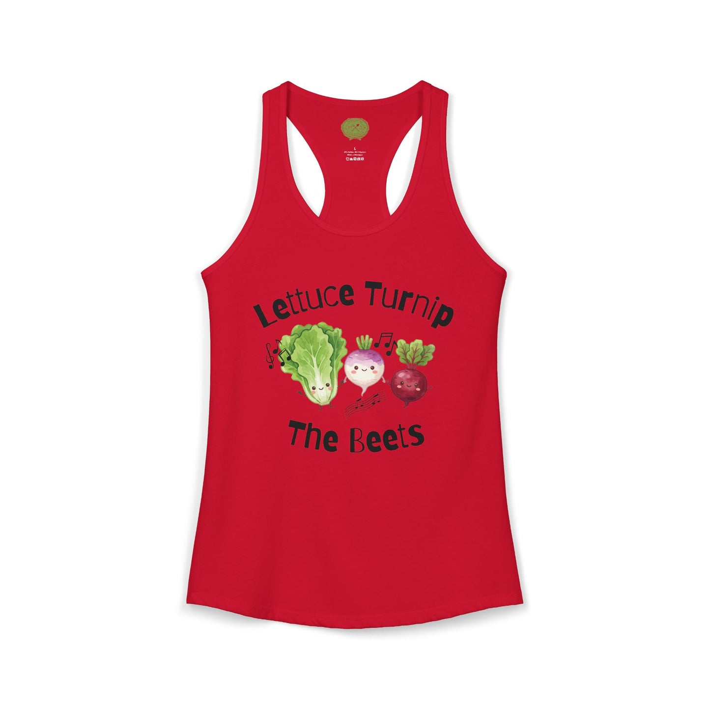 NC Farmers of the Foothills "Lettuce, Turnip the Beets" Racerback Tank Top