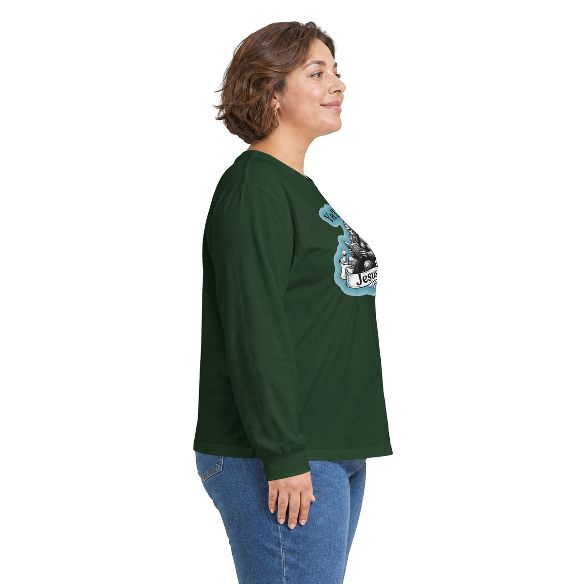 Y’all Need Jesus Bigfoot Long Sleeve Tee