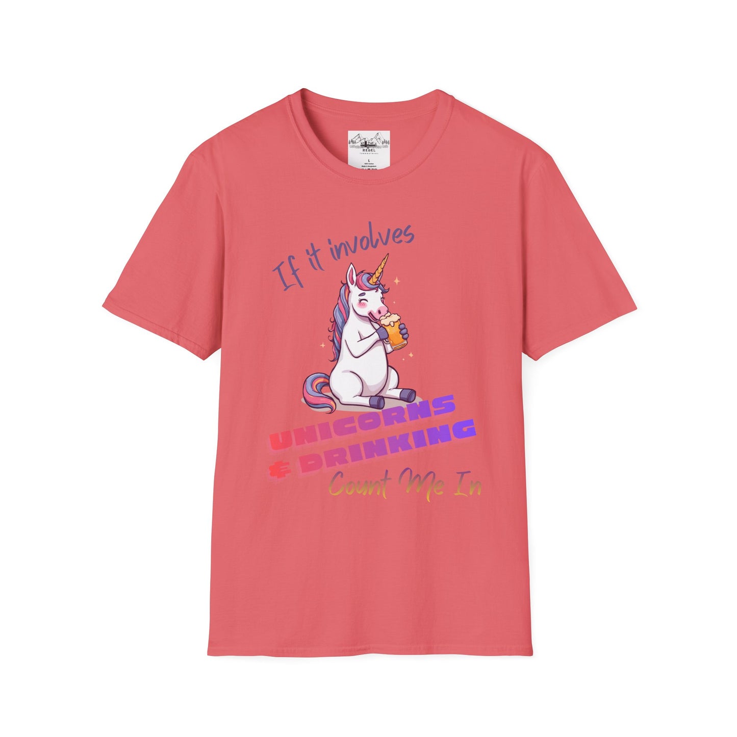 Unicorns & Drinking Graphic Tee