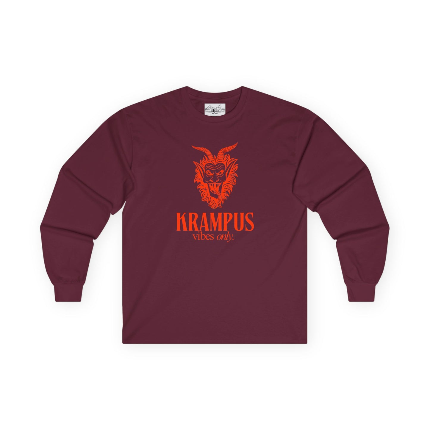 KRAMPUS Vibes Only Vintage Long-Sleeve Tee