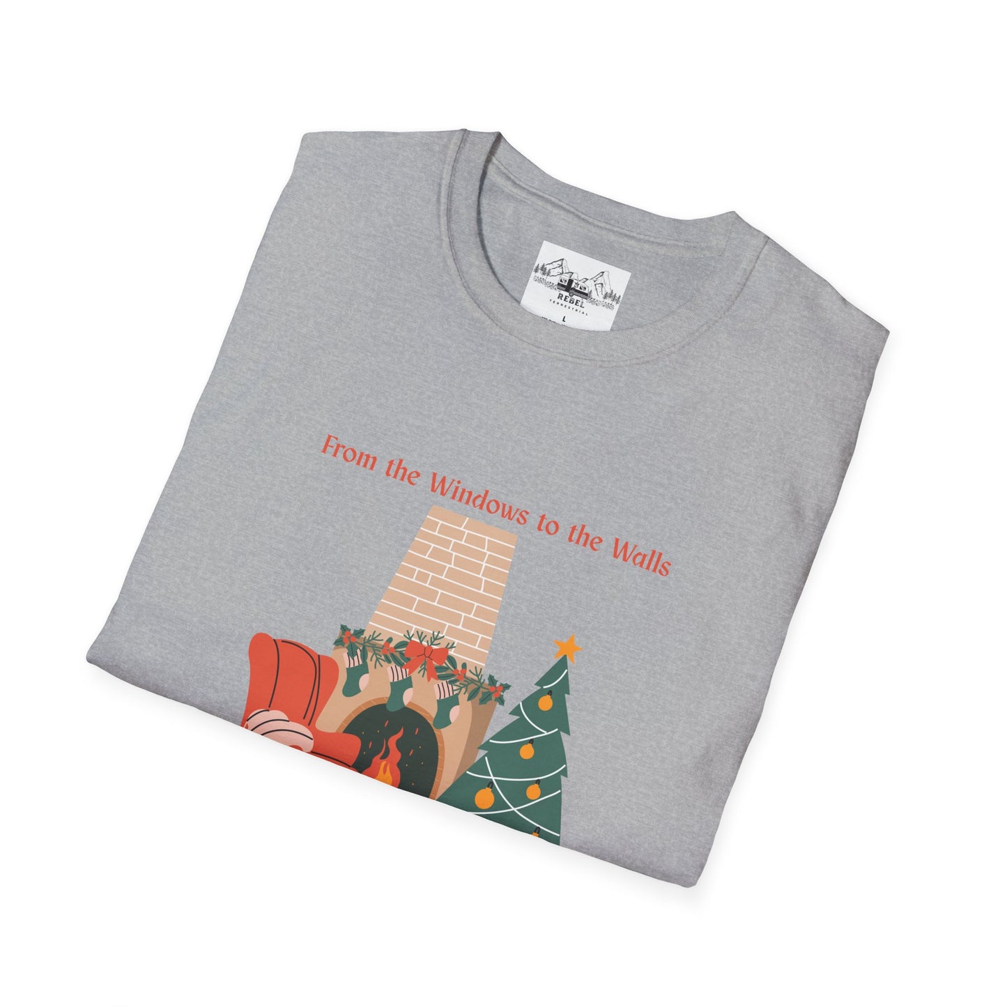 From the Windows to the Walls, I'm About to Deck These Halls T-Shirt