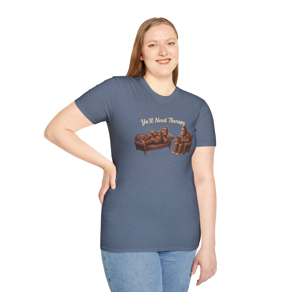 Y’all Need Therapy Bigfoot T-Shirt
