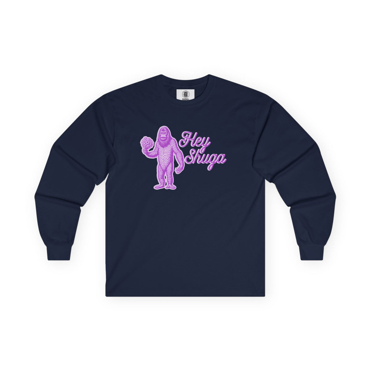 Hey Shuga Bigfoot Unisex Long Sleeve Tee