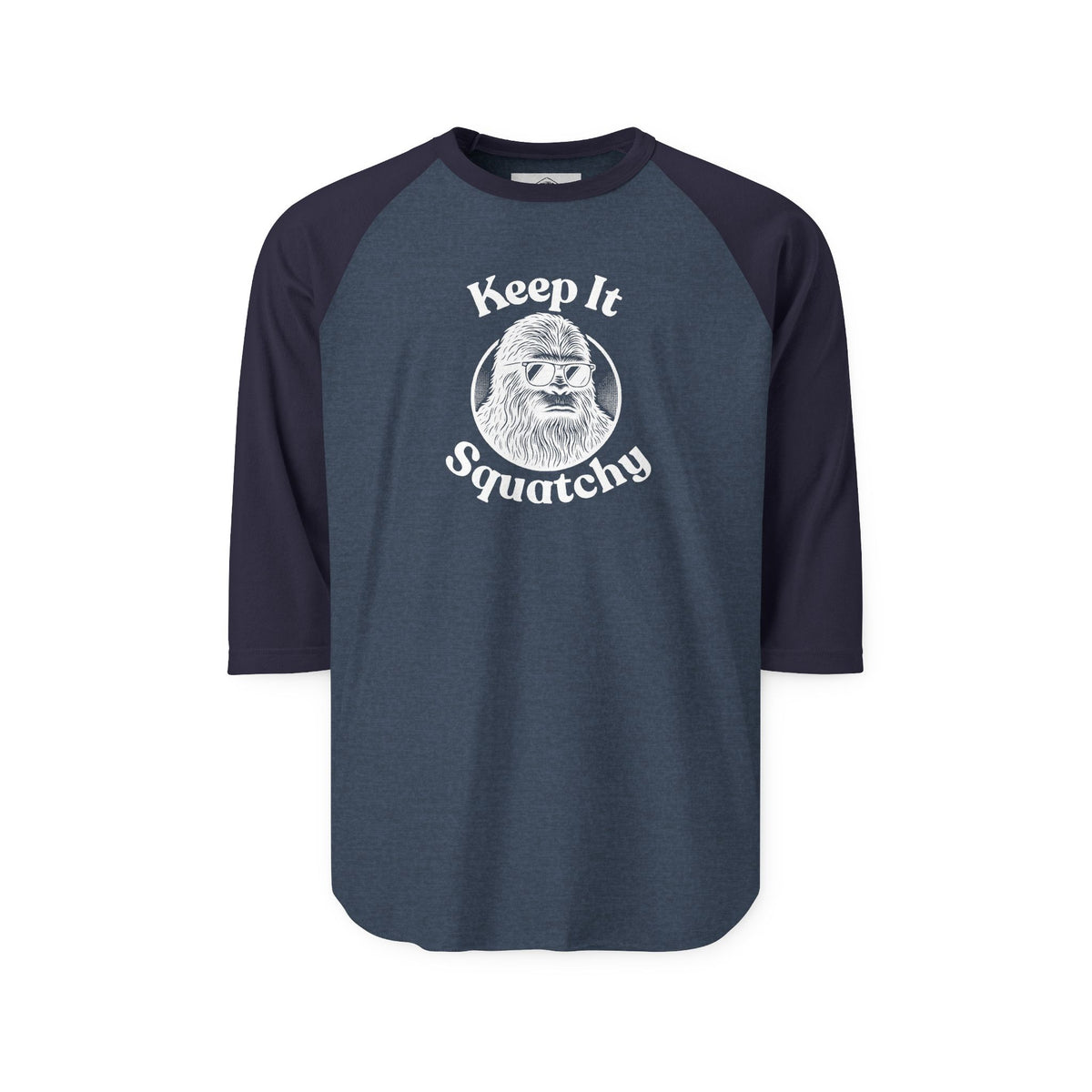 Keep It Squatchy Bigfoot Raglan Shirt