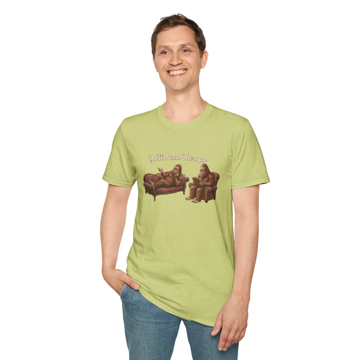 Y’all Need Therapy Bigfoot T-Shirt
