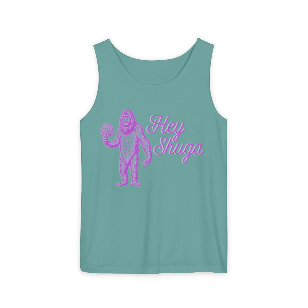 Hey Shuga Bigfoot Unisex Tank Top
