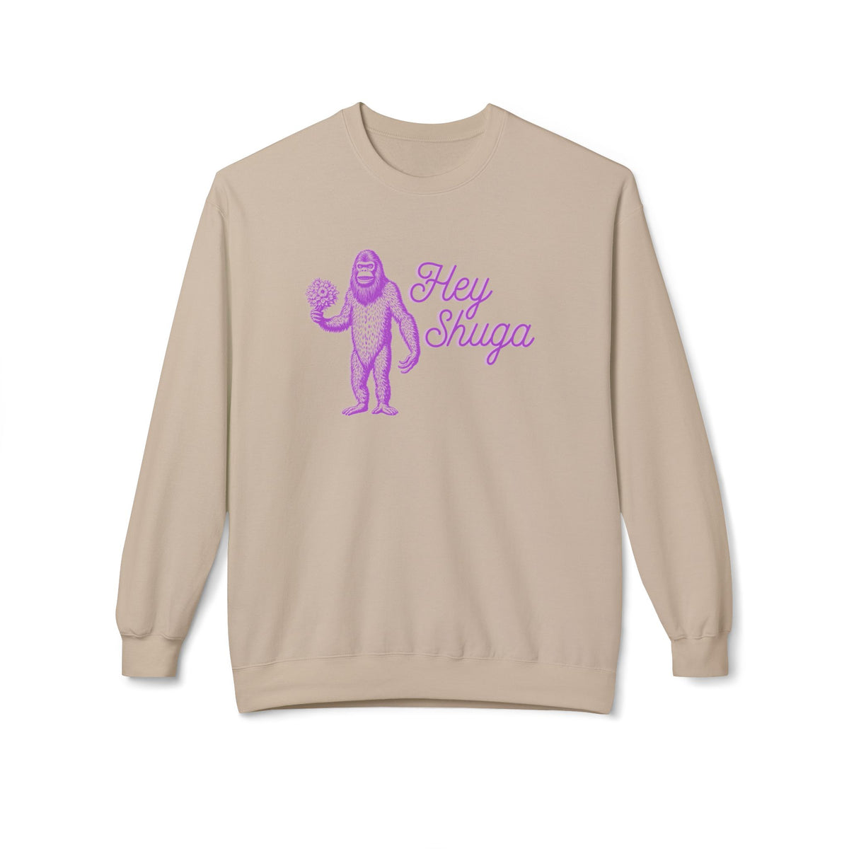 Hey Shuga Bigfoot Crewneck Sweatshirt
