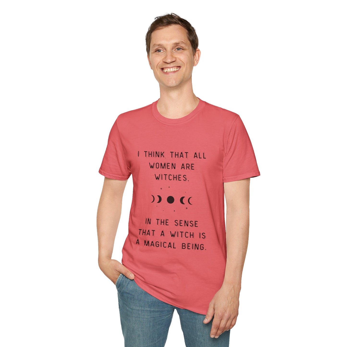 I Believe All Women Are Witches T-Shirt - Phases of the Moon