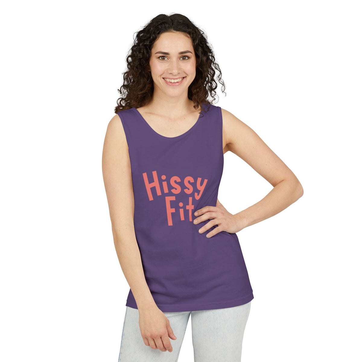 Hissy Fit Graphic Tank Top – Funny Southern Saying