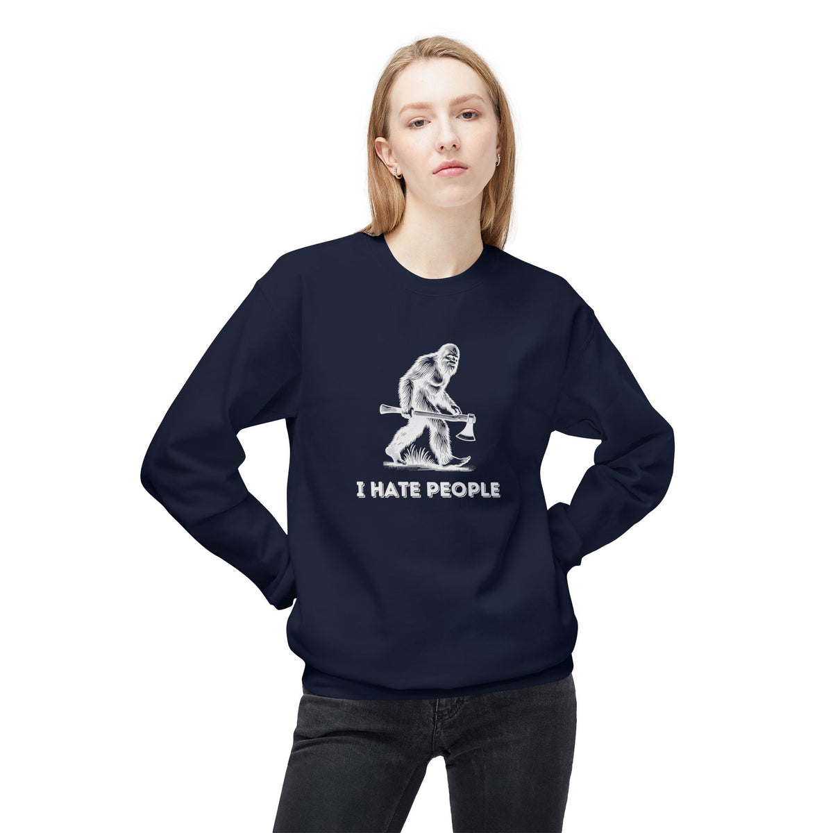 I Hate People – Crewneck Sweatshirt