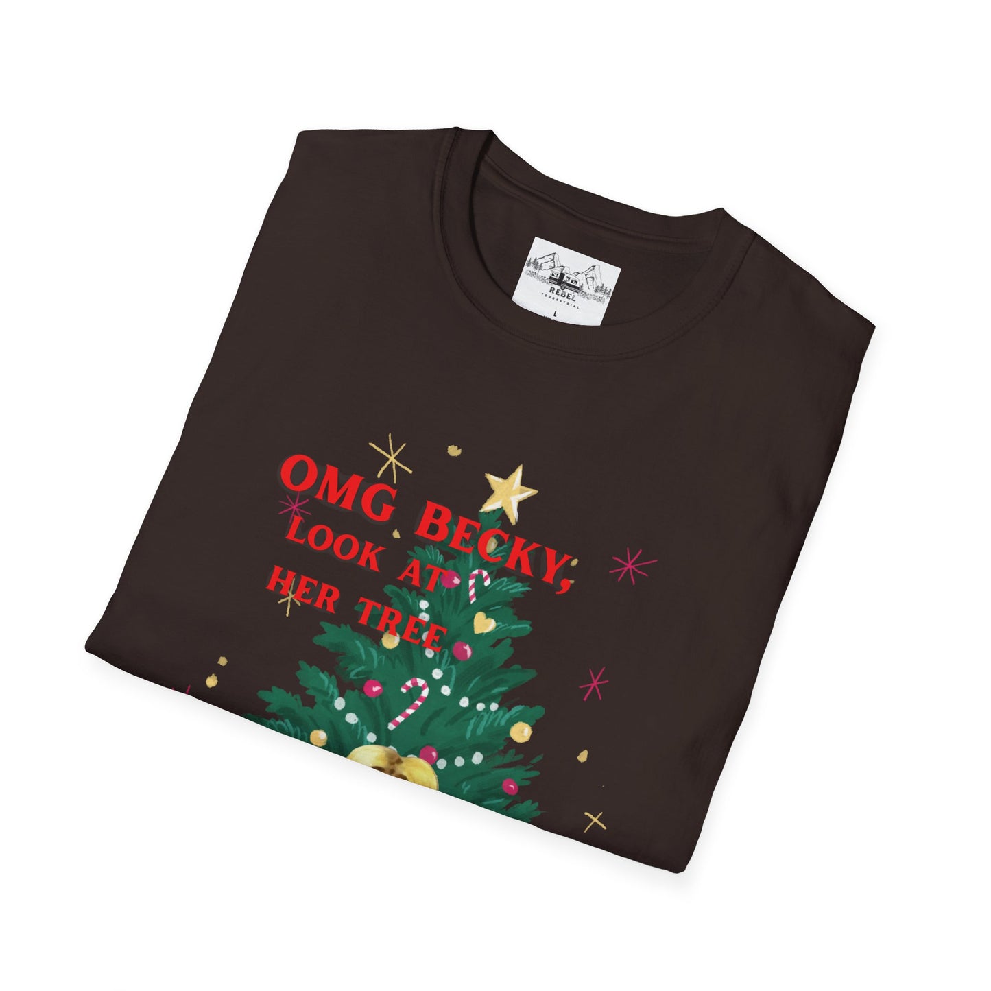 OMG Becky, Look at Her Tree - Vintage Holiday Rap Tee