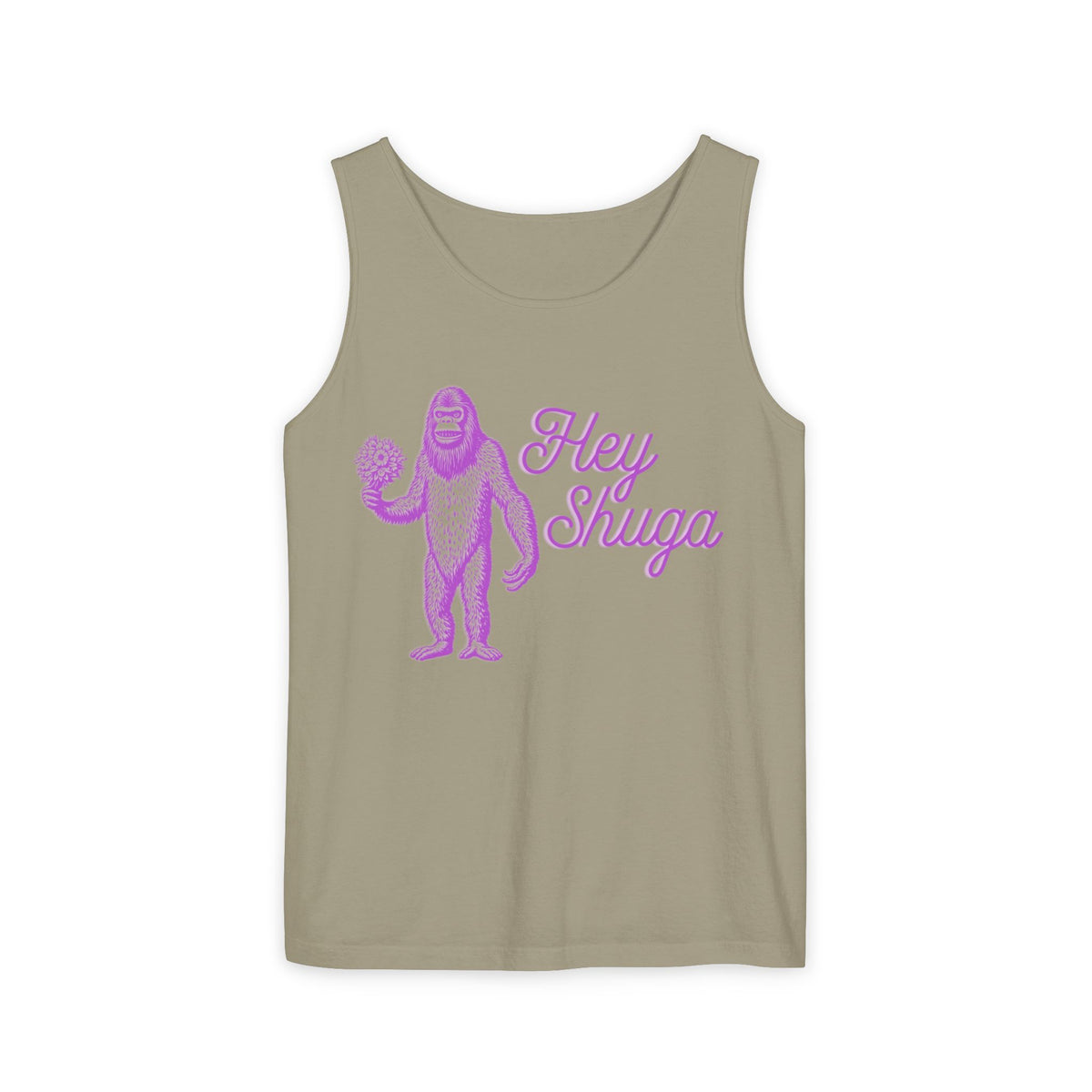 Hey Shuga Bigfoot Unisex Tank Top