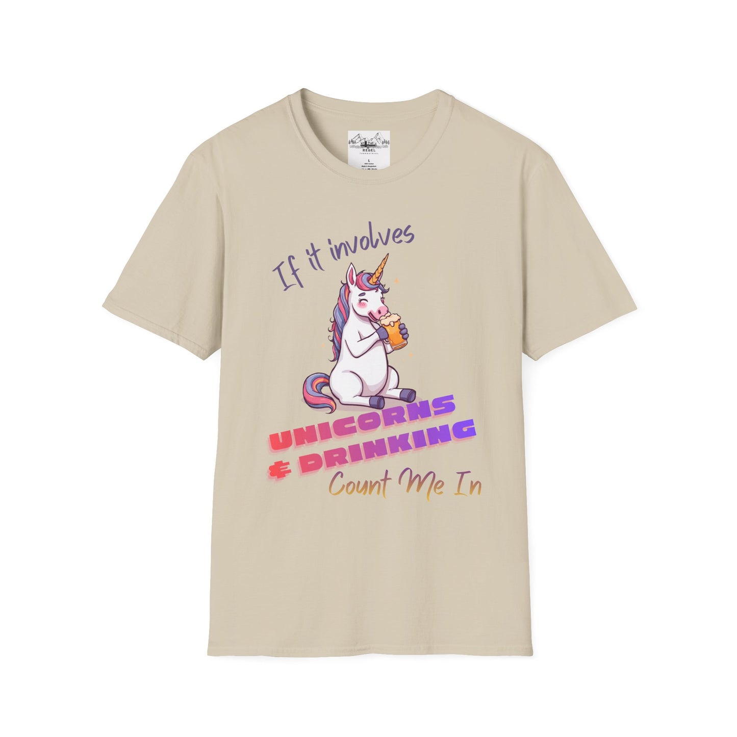 Unicorns & Drinking Graphic Tee