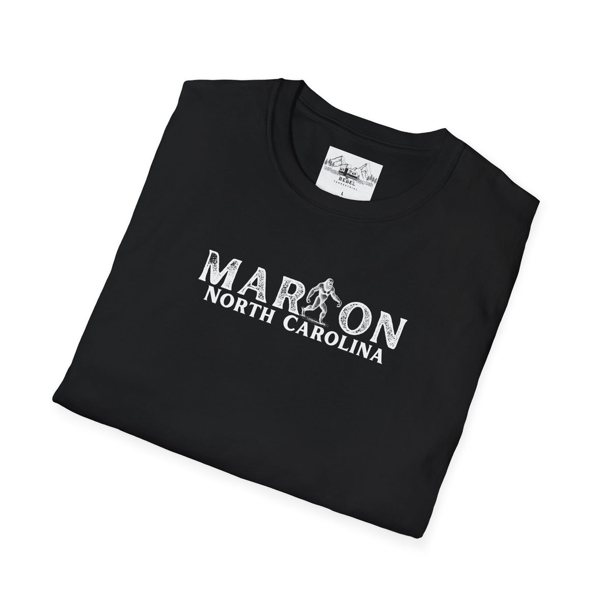 Marion North Carolina Bigfoot T-Shirt – Unisex Softstyle Tee