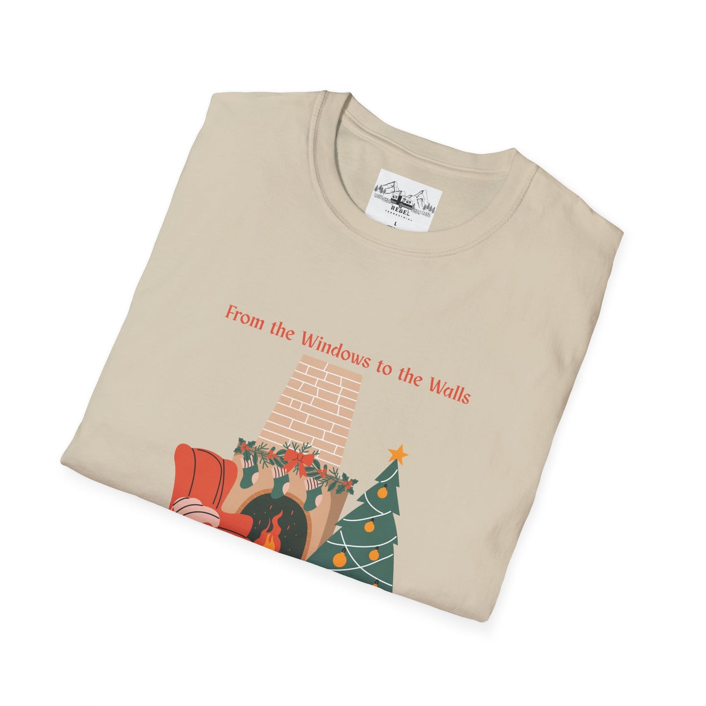 From the Windows to the Walls, I'm About to Deck These Halls T-Shirt