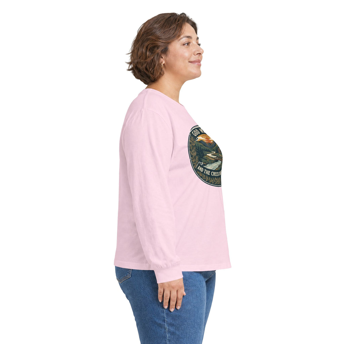 Creek Don't Rise Appalachian Motto Long Sleeve Tee