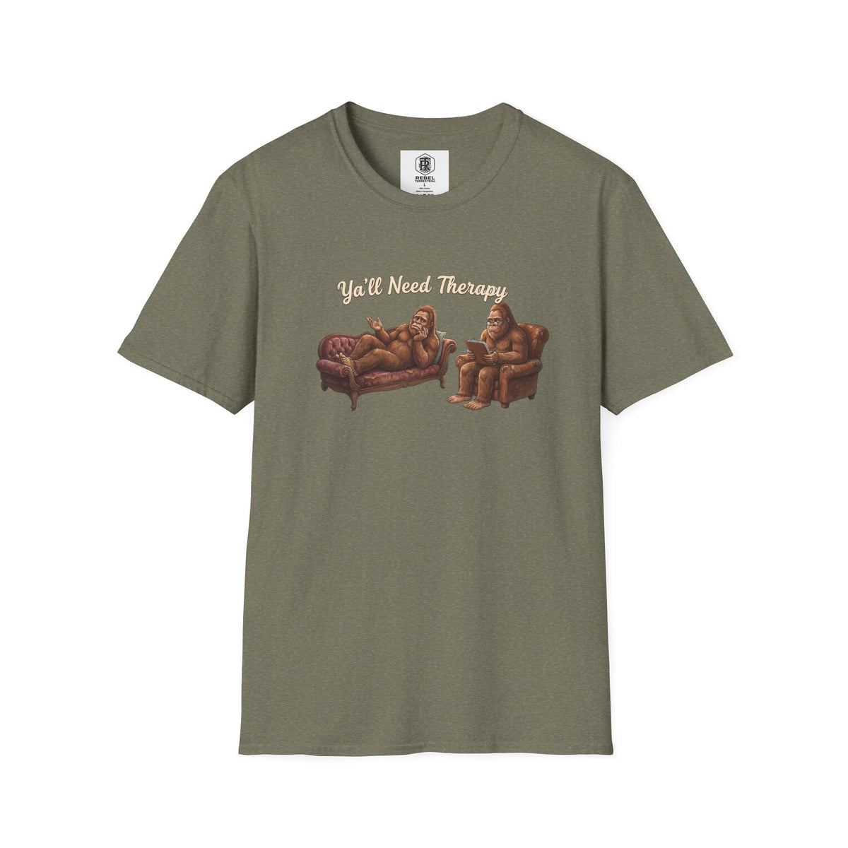Y’all Need Therapy Bigfoot T-Shirt