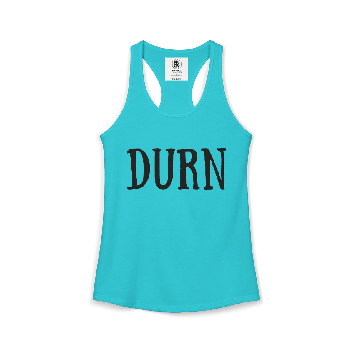DURN Women's Southern Slang Racerback Tank