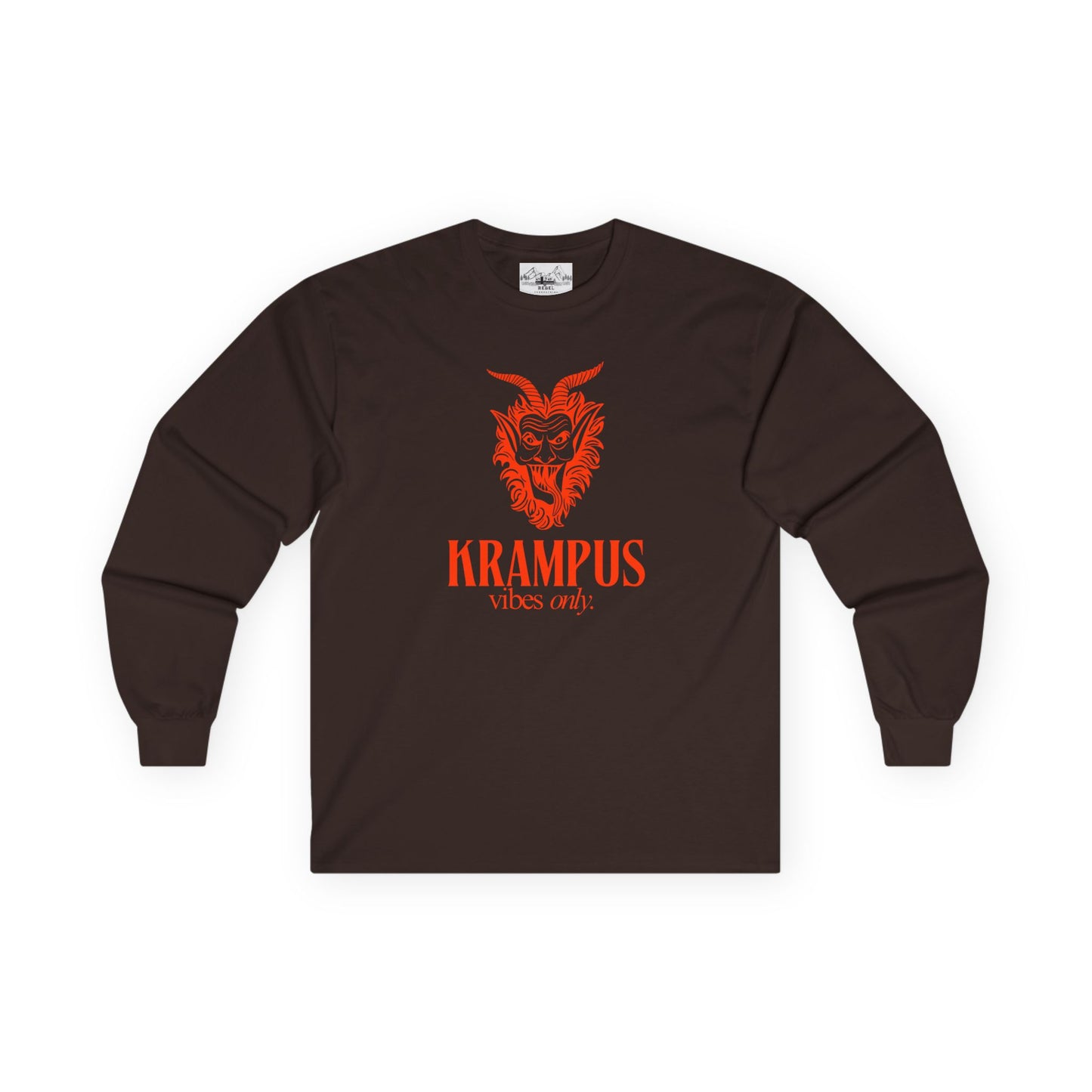 KRAMPUS Vibes Only Vintage Long-Sleeve Tee