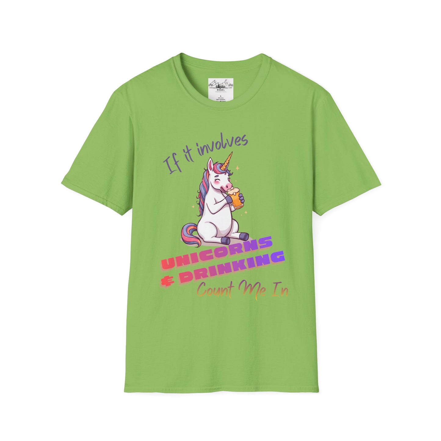 Unicorns & Drinking Graphic Tee