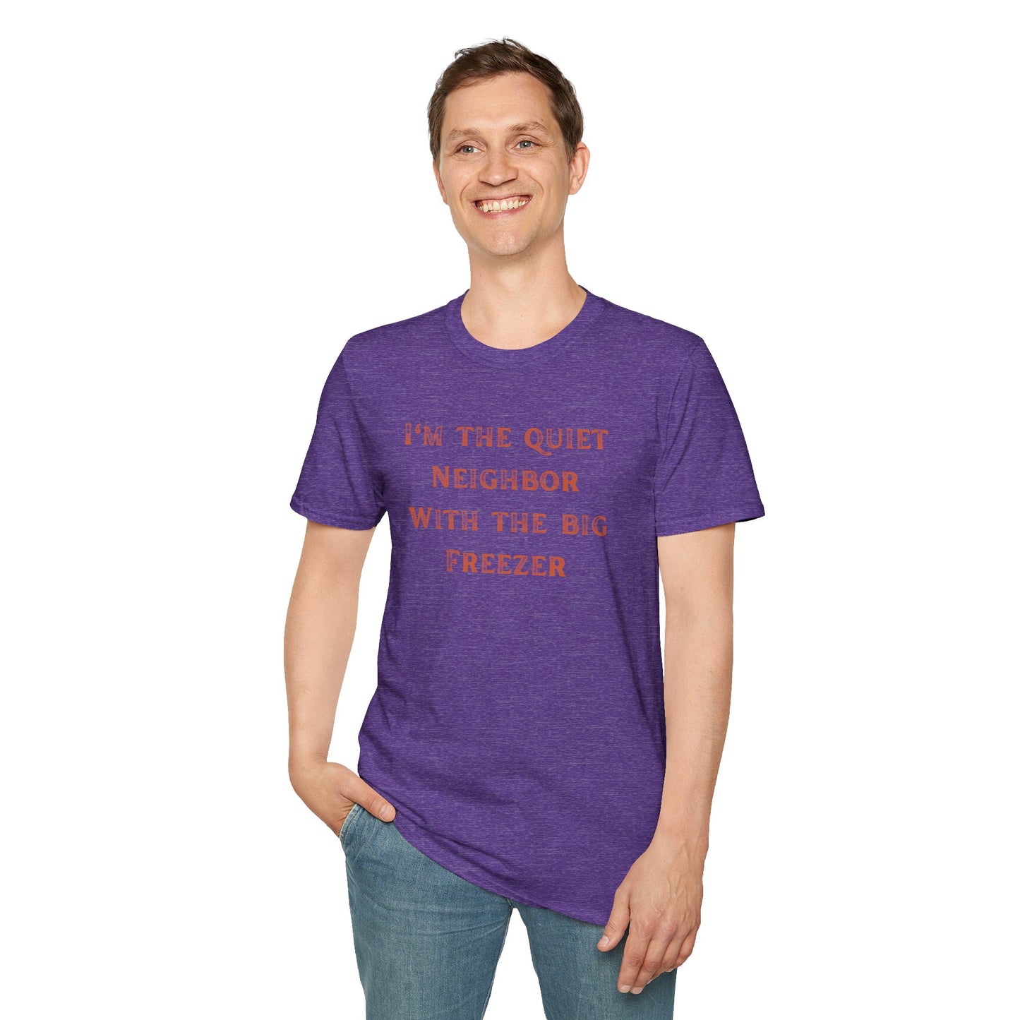 The Quiet Neighbor T-Shirt - Unisex Softstyle Tee