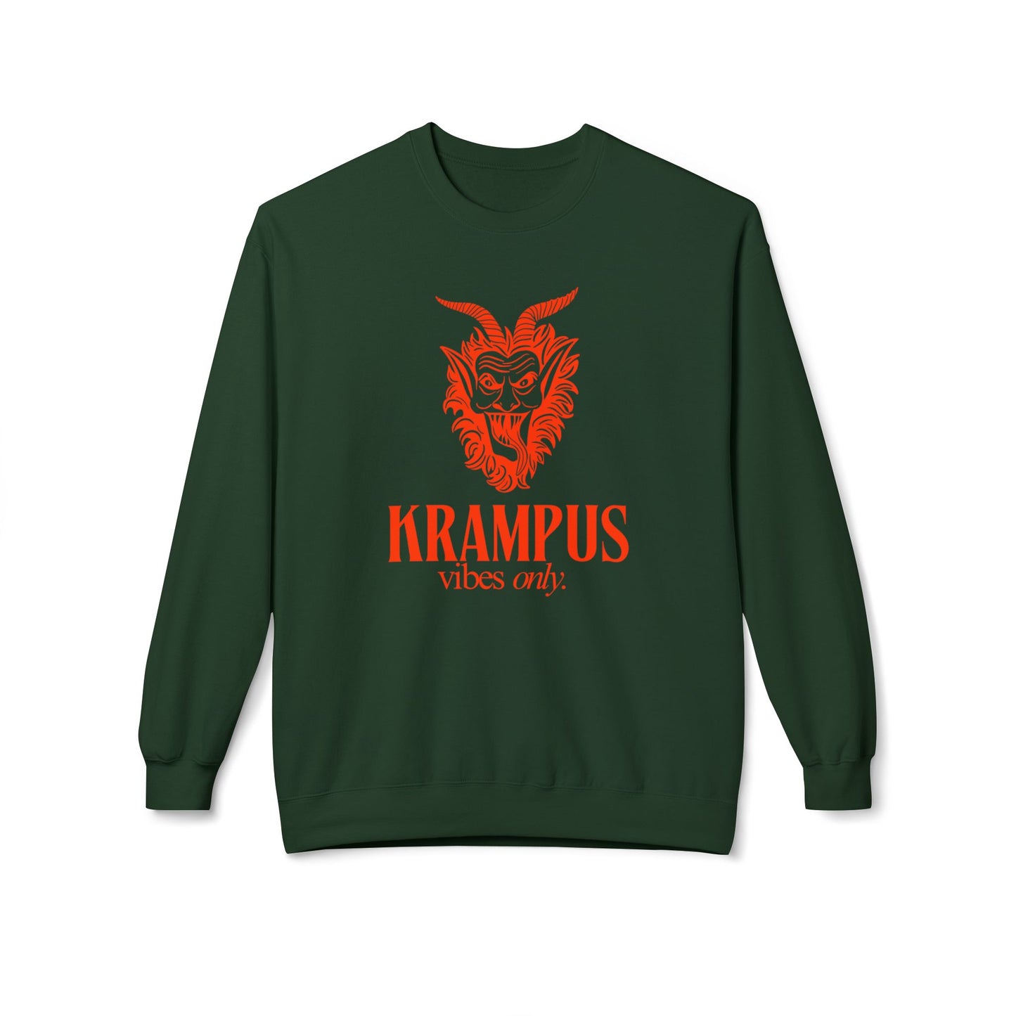 KRAMPUS Vibes Only Vintage Crewneck Sweatshirt